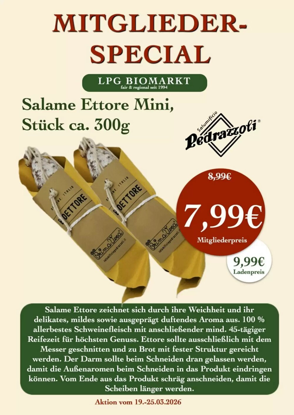 LPG Biomarkt Prospekt (ab 19.03.2026) zum Blättern - Seite 9