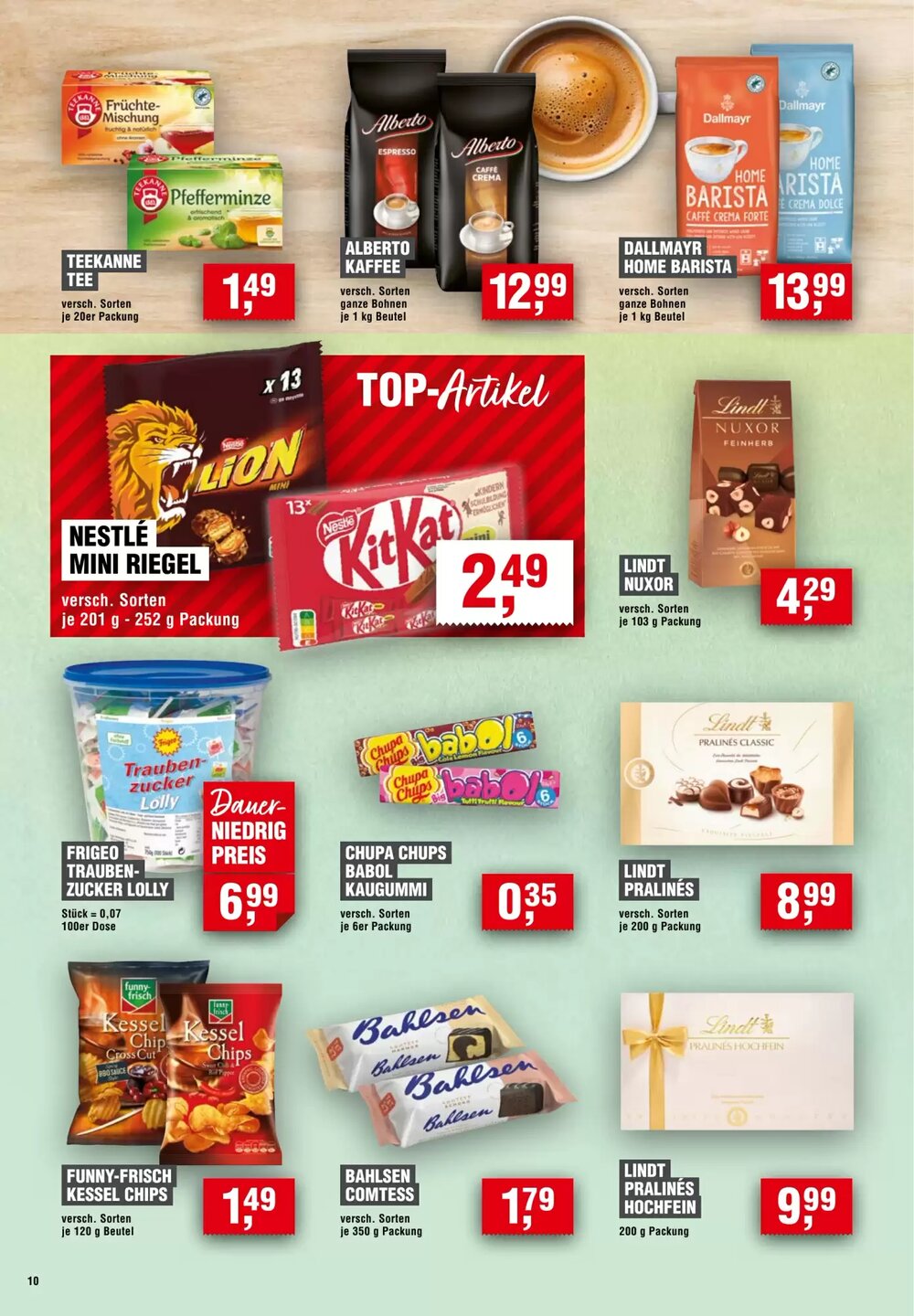 EDEKA Foodservice Prospekt (ab 19.03.2026) zum Blättern - Seite 10