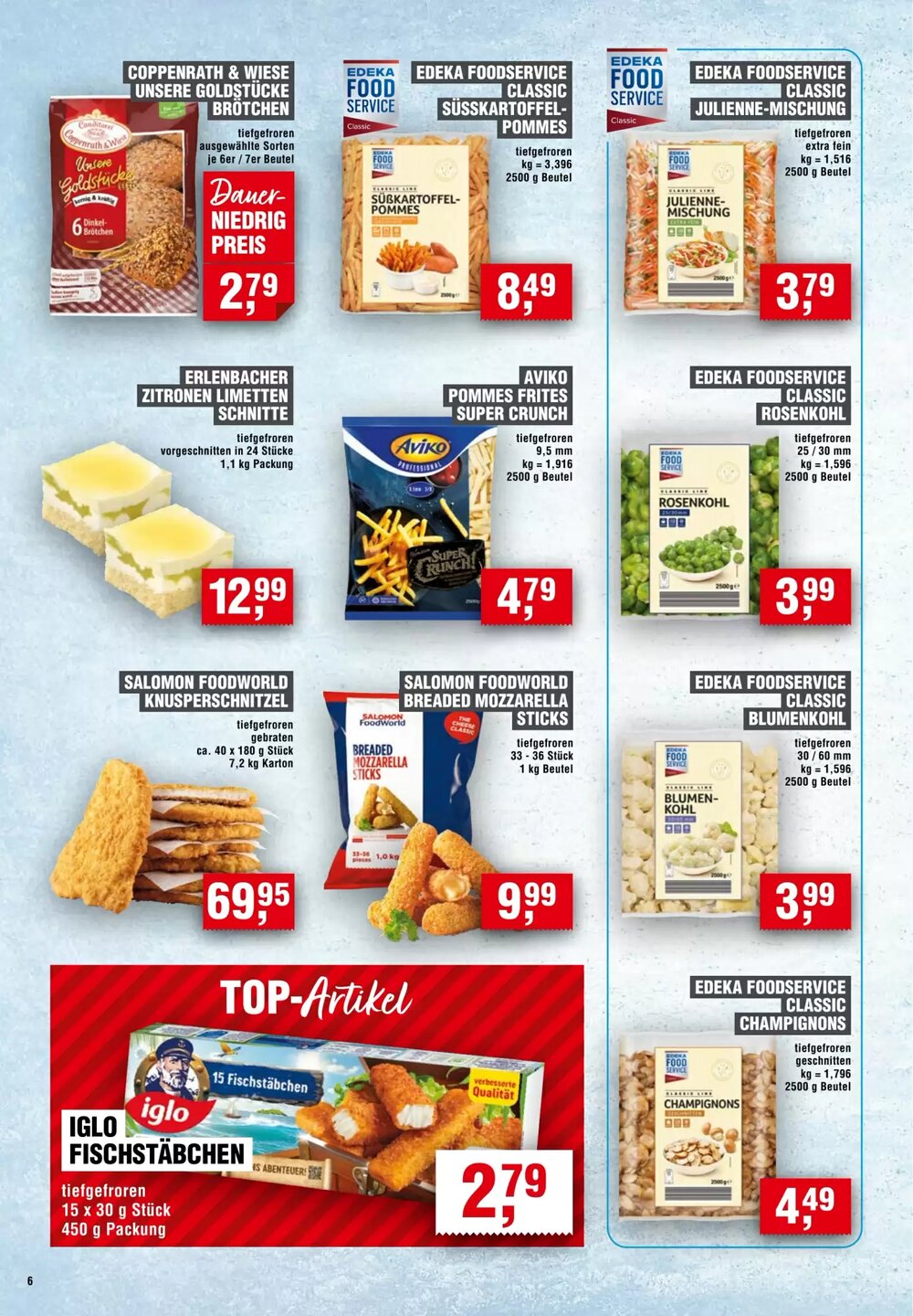 EDEKA Foodservice Prospekt (ab 19.03.2026) zum Blättern - Seite 6