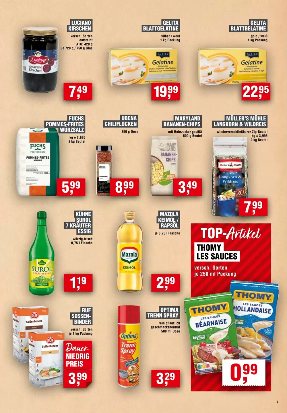 EDEKA Foodservice Prospekt (ab 19.03.2026) zum Blättern - Seite 7