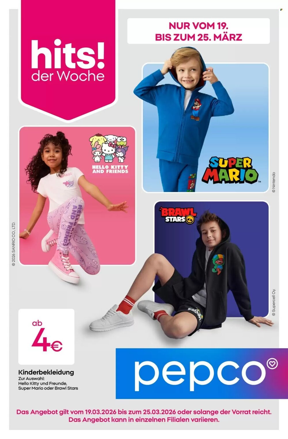 PEPCO Prospekt (ab 19.03.2026) zum Blättern - Seite 1