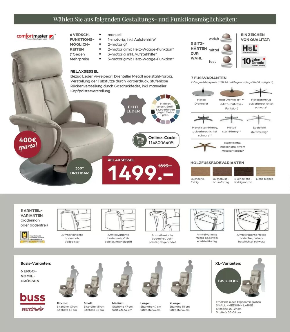 Möbel Buss Prospekt (ab 19.03.2026) zum Blättern - Seite 10