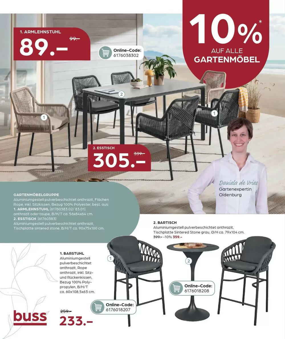 Möbel Buss Prospekt (ab 19.03.2026) zum Blättern - Seite 18