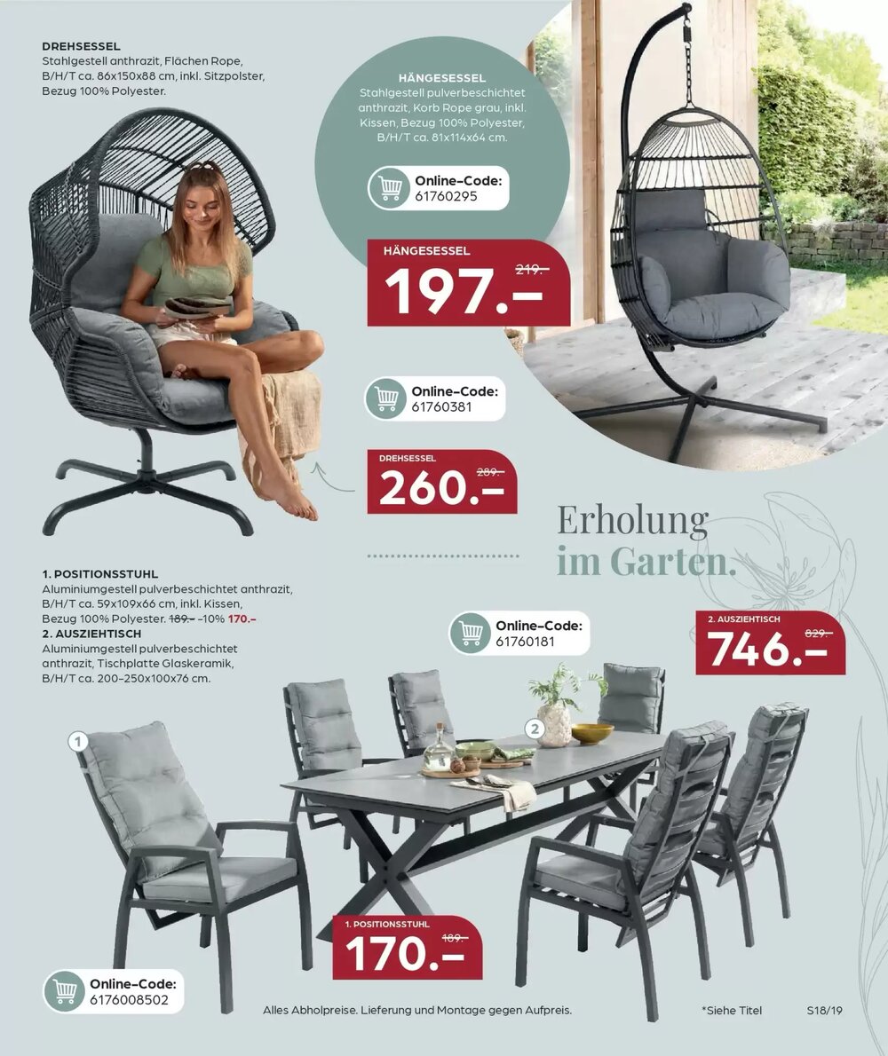 Möbel Buss Prospekt (ab 19.03.2026) zum Blättern - Seite 19