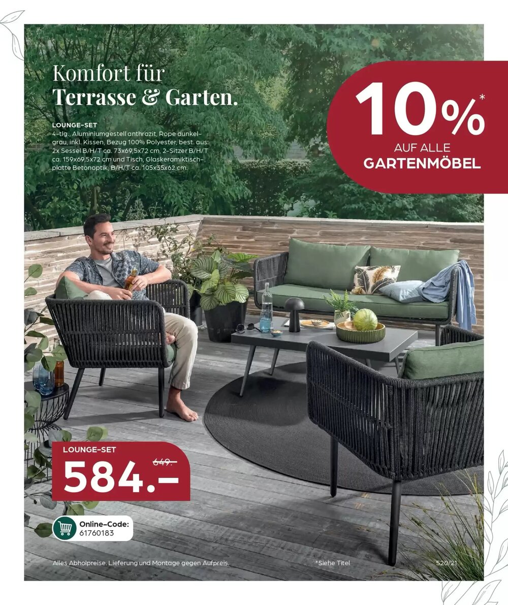 Möbel Buss Prospekt (ab 19.03.2026) zum Blättern - Seite 21