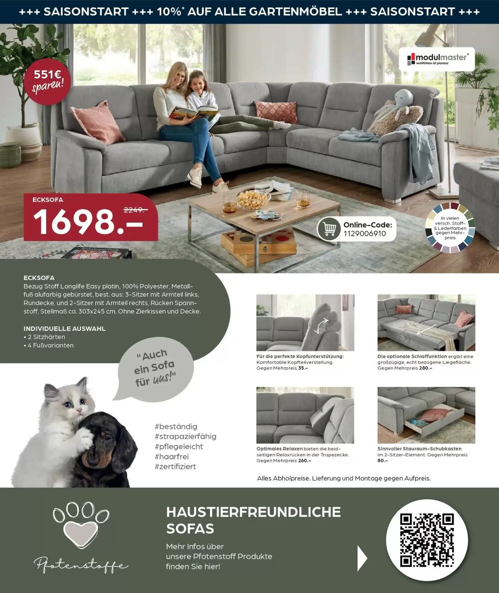 Möbel Buss Prospekt (ab 19.03.2026) zum Blättern - Seite 22