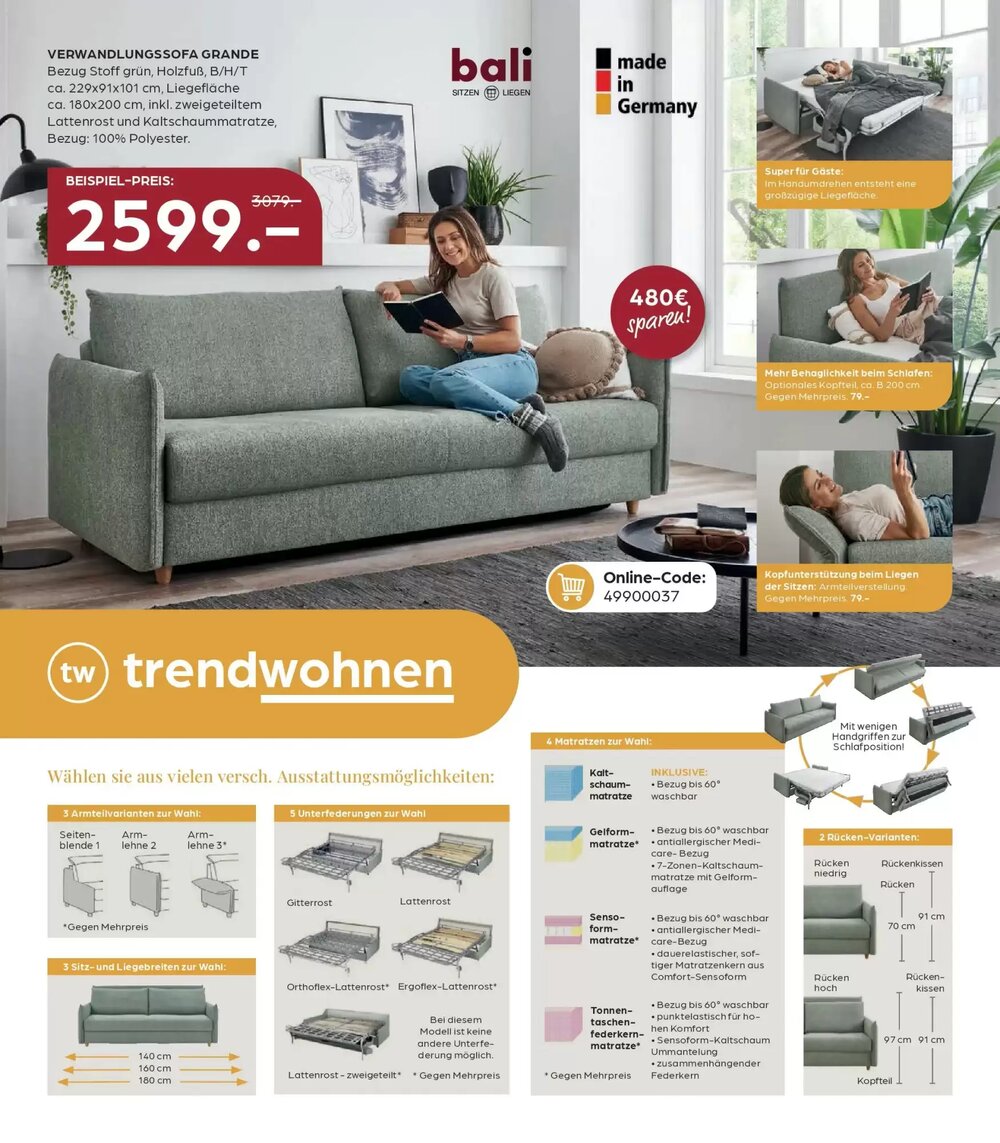 Möbel Buss Prospekt (ab 19.03.2026) zum Blättern - Seite 24