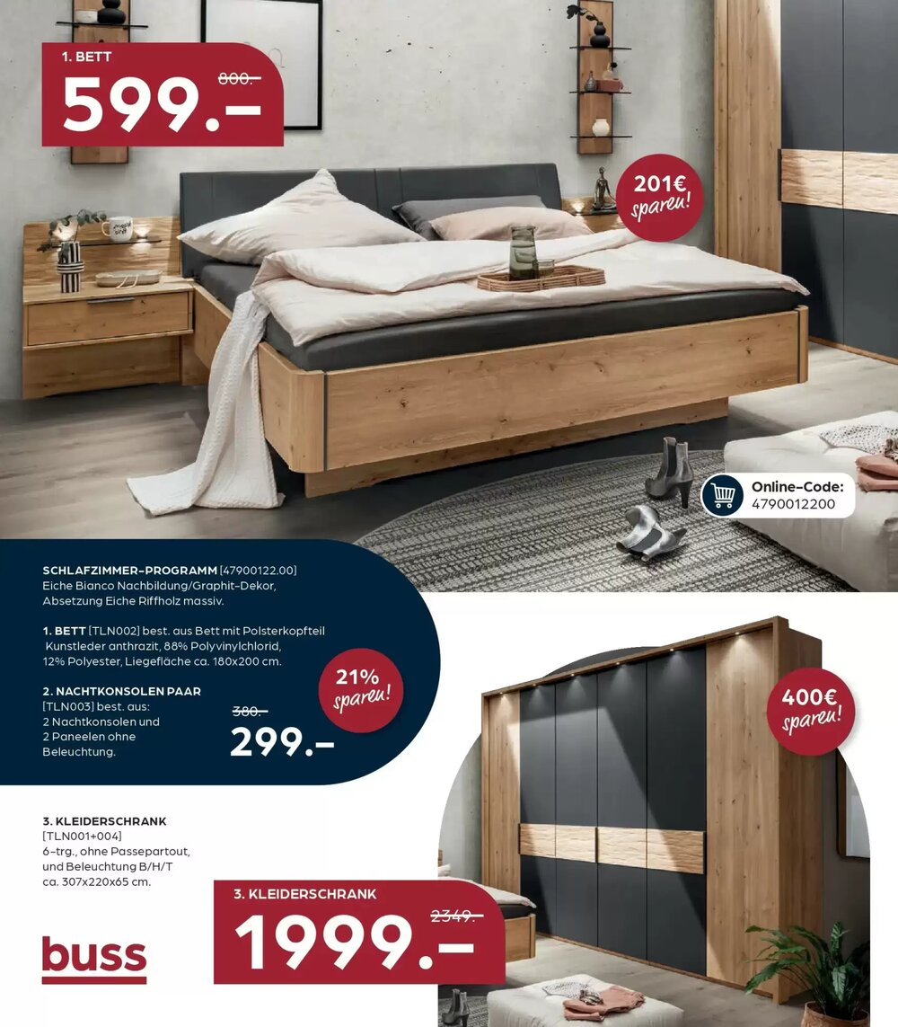 Möbel Buss Prospekt (ab 19.03.2026) zum Blättern - Seite 28