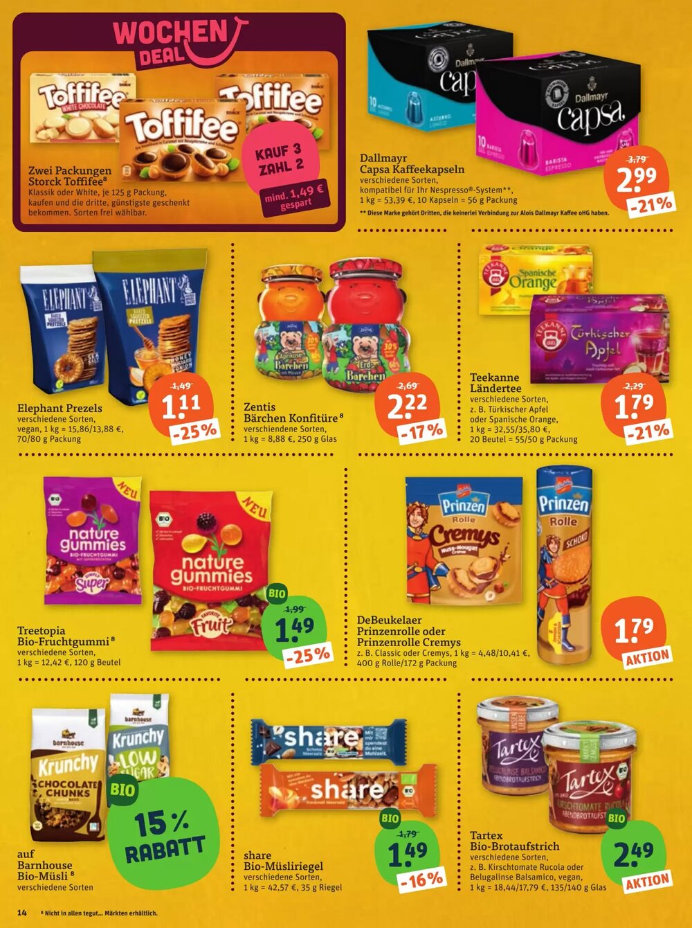 tegut Prospekt (ab 20.03.2026) zum Blättern - Seite 16