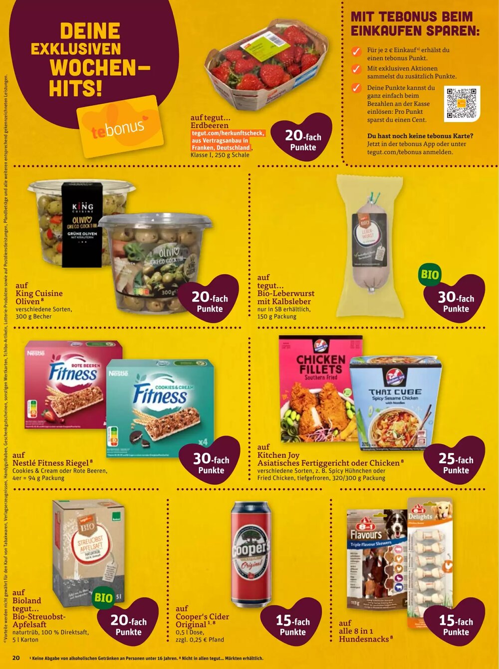 tegut Prospekt (ab 20.03.2026) zum Blättern - Seite 22