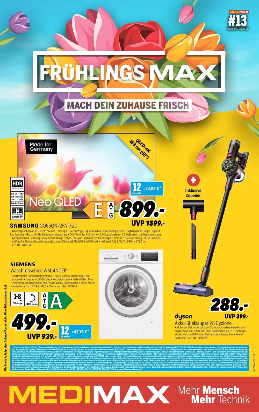 MEDIMAX Prospekt (ab 20.03.2026) zum Blättern - Seite 1