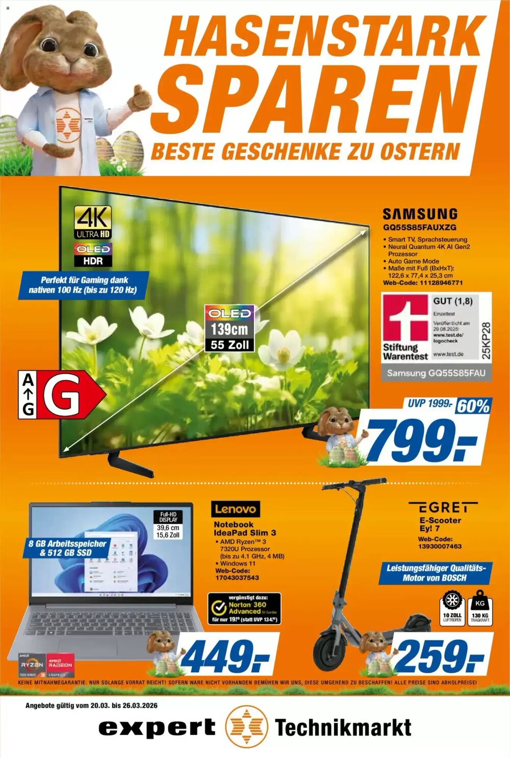 Expert Prospekt (ab 20.03.2026) zum Blättern - Seite 1