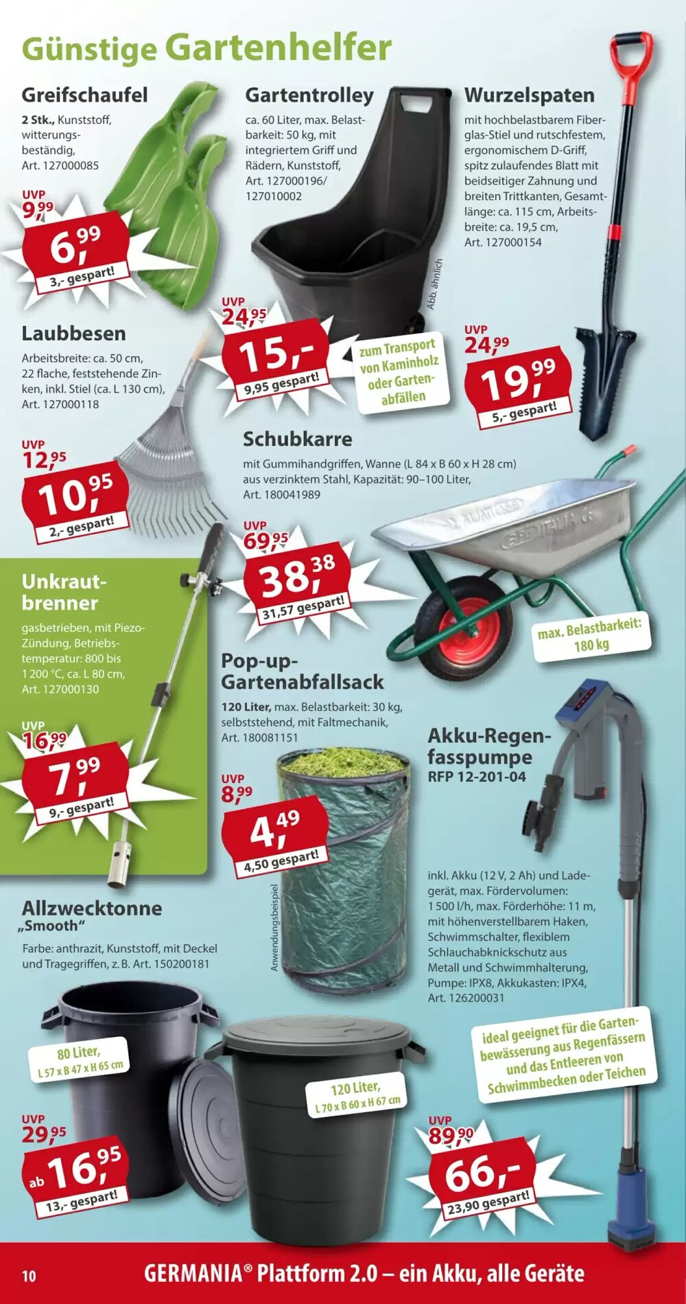 Sonderpreis Baumarkt Prospekt (ab 21.03.2026) zum Blättern - Seite 10