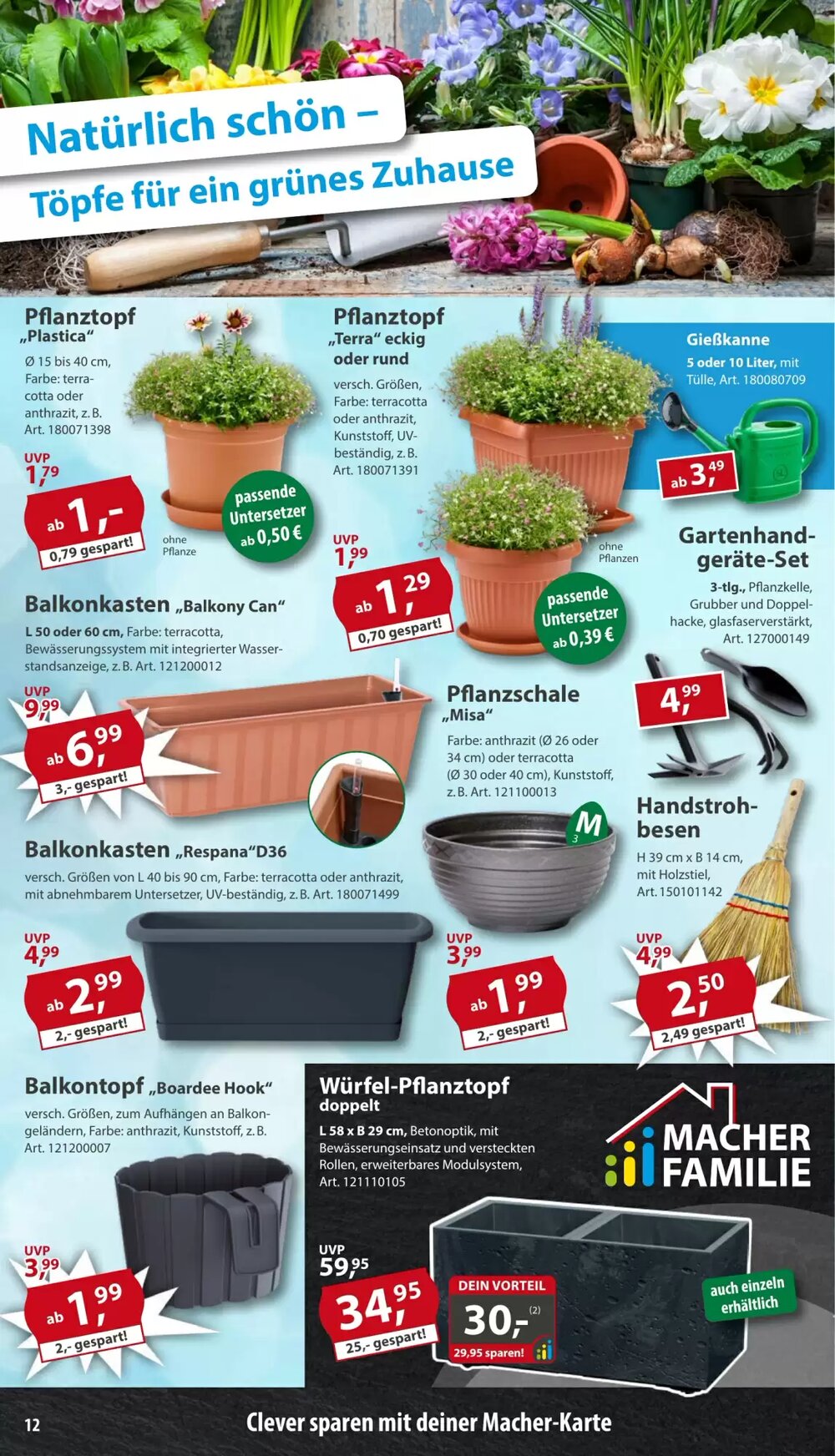 Sonderpreis Baumarkt Prospekt (ab 21.03.2026) zum Blättern - Seite 12