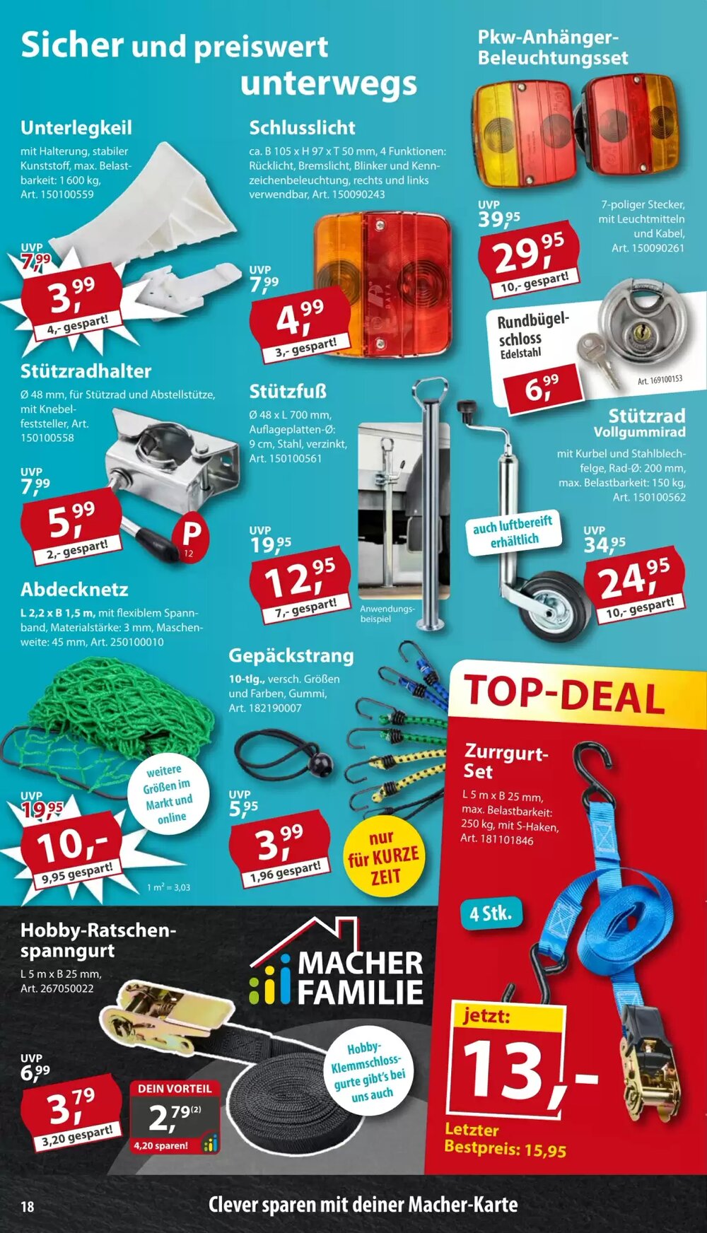 Sonderpreis Baumarkt Prospekt (ab 21.03.2026) zum Blättern - Seite 18