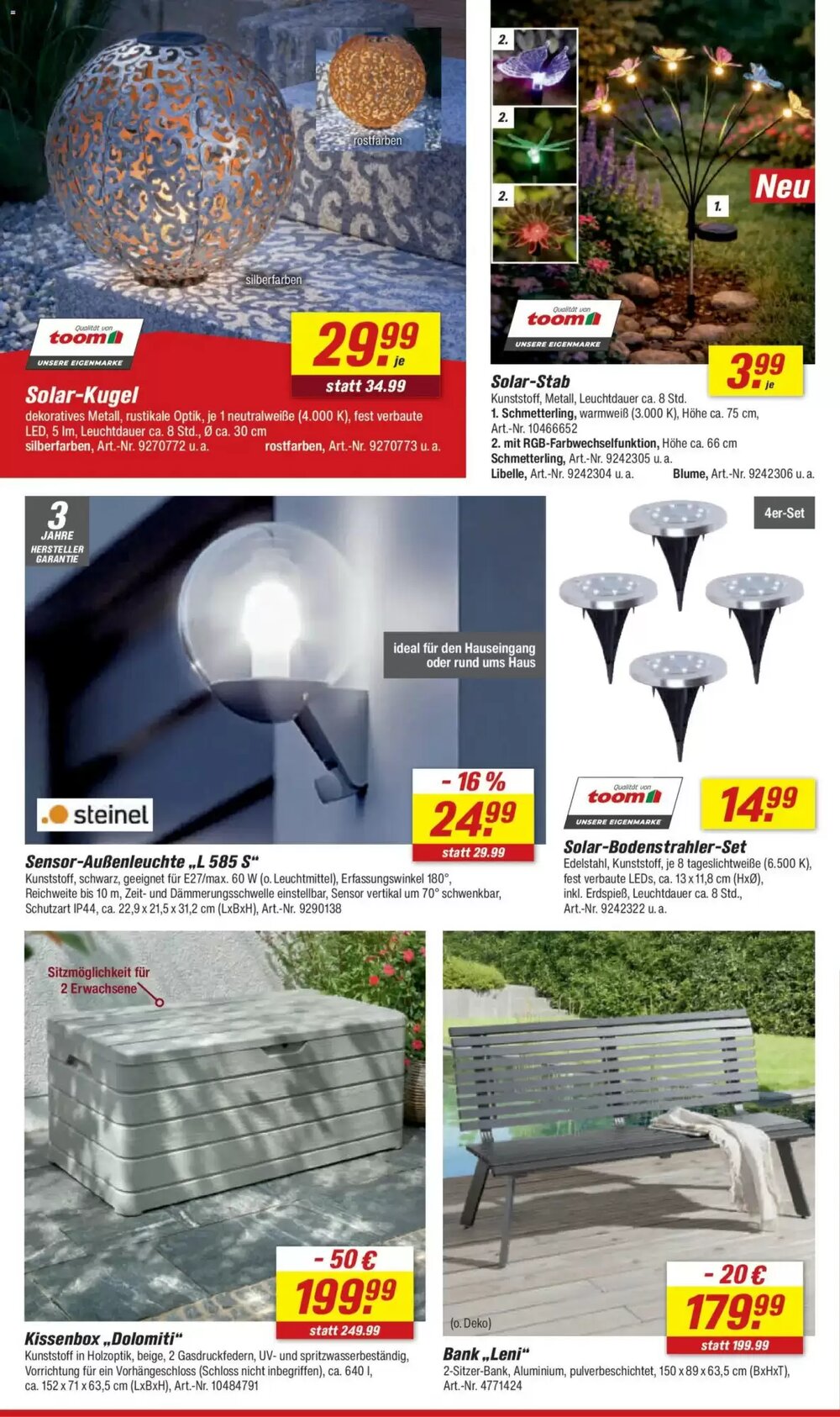 toom Baumarkt Prospekt (ab 21.03.2026) zum Blättern - Seite 12