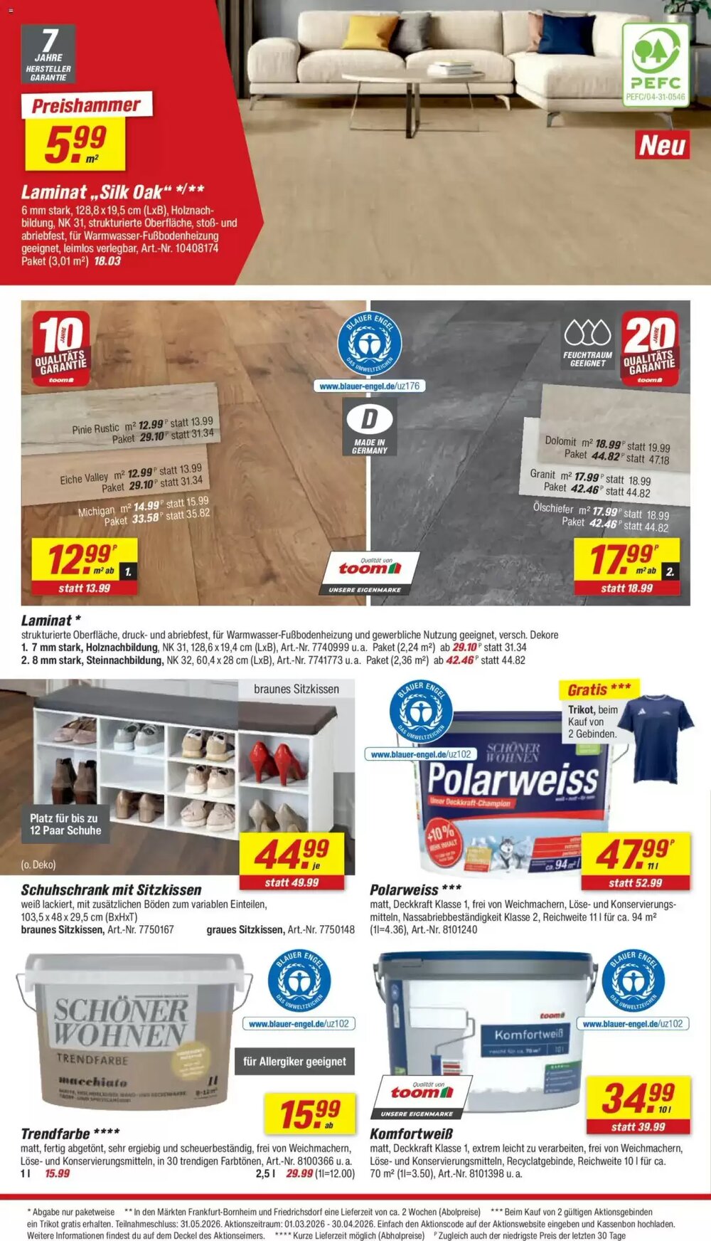 toom Baumarkt Prospekt (ab 21.03.2026) zum Blättern - Seite 18