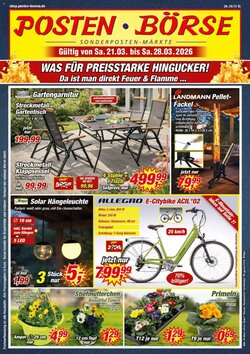 Posten Börse Prospekt (ab 21.03.2026) zum Blättern