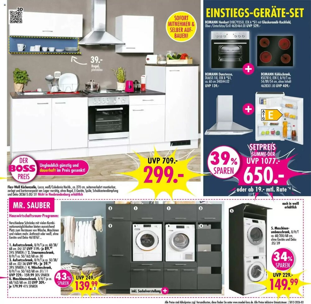 Möbel Boss Prospekt (ab 21.03.2026) zum Blättern - Seite 3