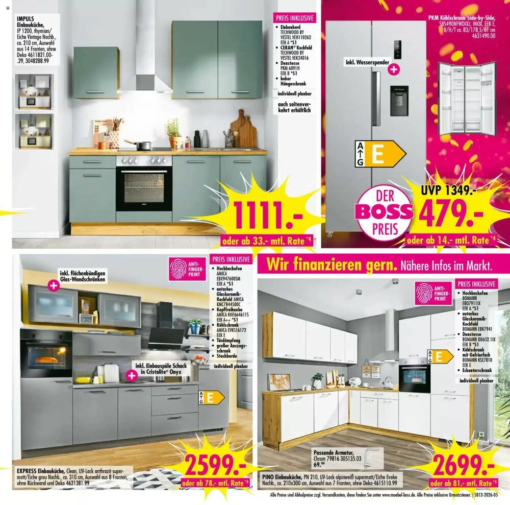 Möbel Boss Prospekt (ab 21.03.2026) zum Blättern - Seite 5