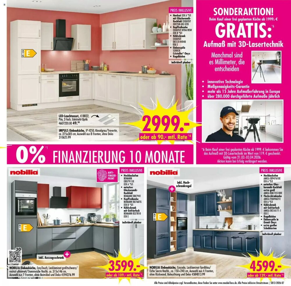 Möbel Boss Prospekt (ab 21.03.2026) zum Blättern - Seite 7