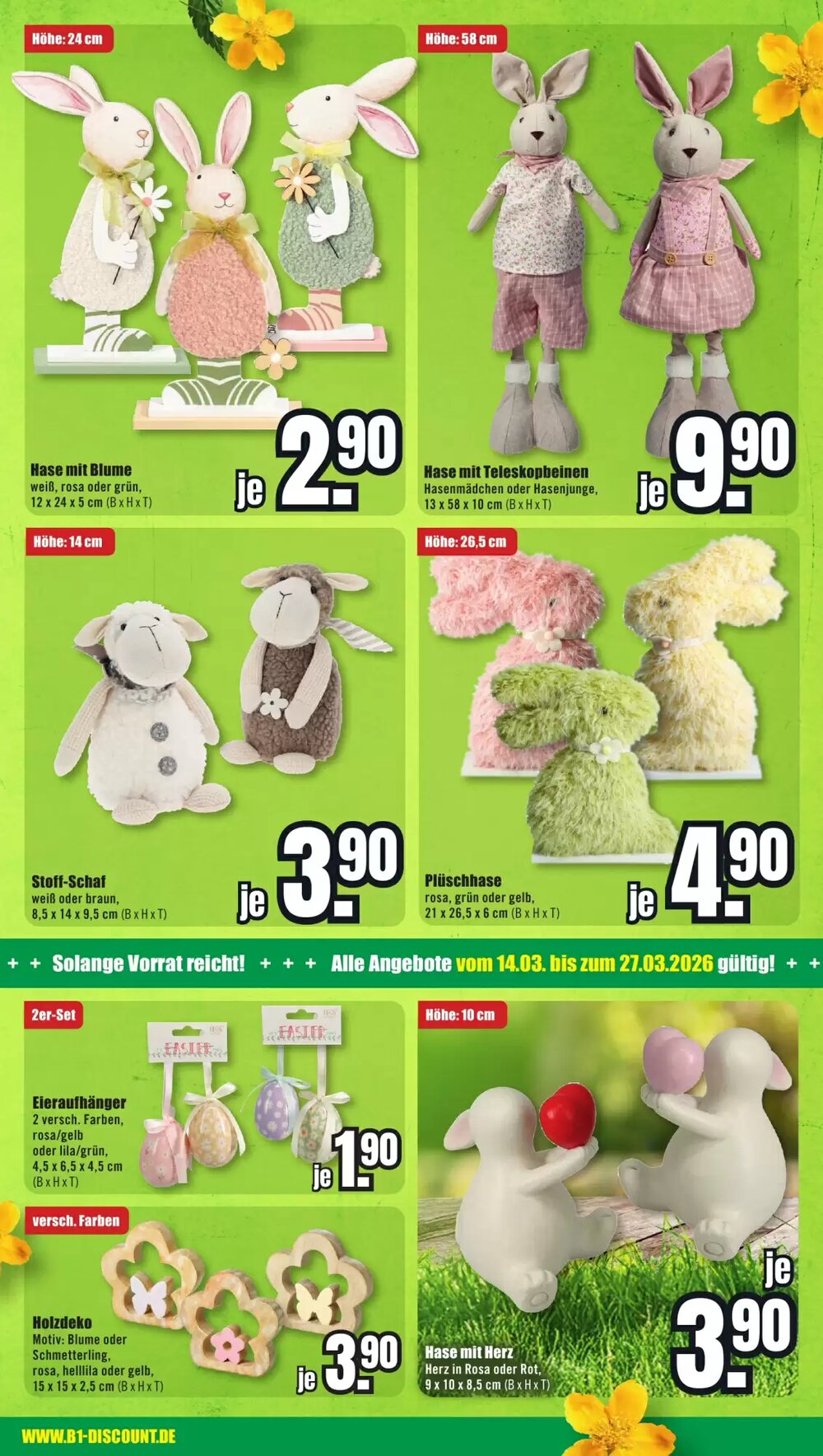 B1 Discount Baumarkt Prospekt (ab 21.03.2026) zum Blättern - Seite 11