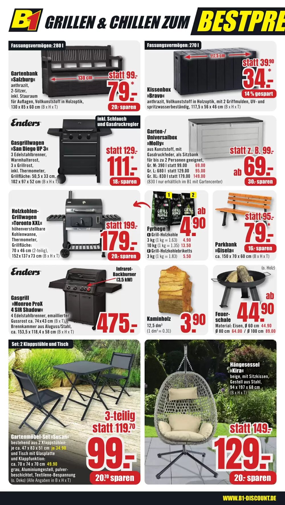 B1 Discount Baumarkt Prospekt (ab 21.03.2026) zum Blättern - Seite 2