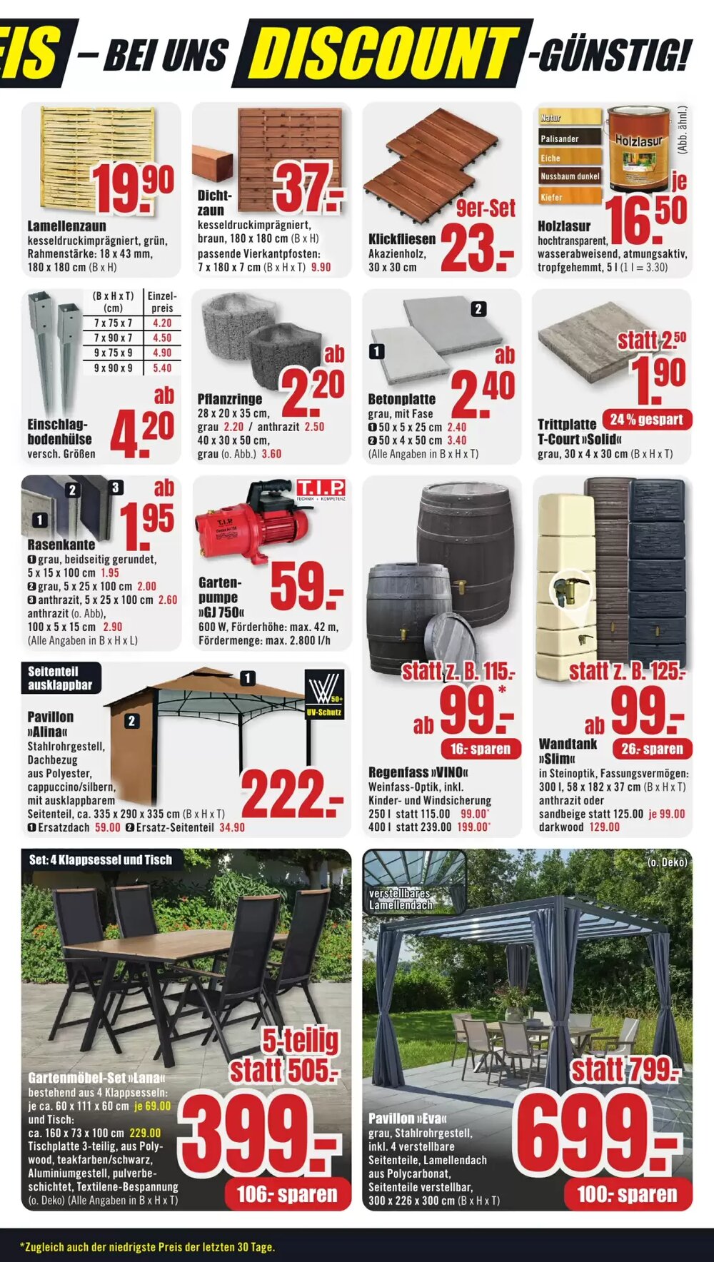 B1 Discount Baumarkt Prospekt (ab 21.03.2026) zum Blättern - Seite 3