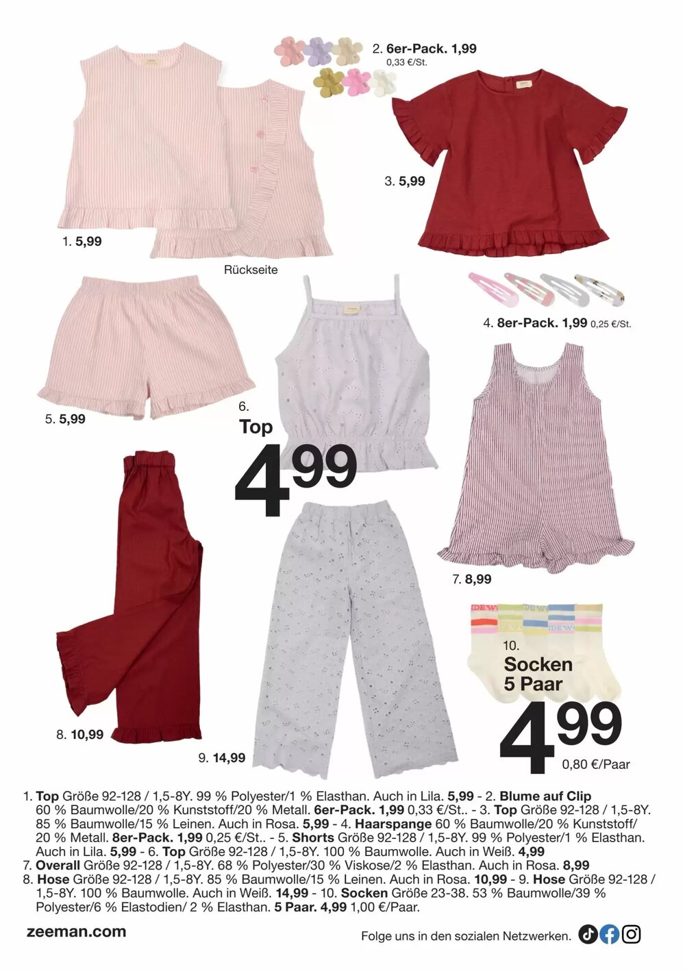 Zeeman Prospekt (ab 21.03.2026) zum Blättern - Seite 18