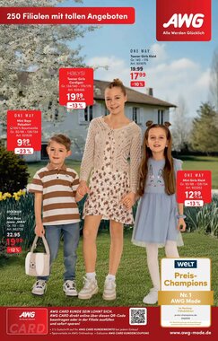 AWG Mode Prospekt (ab 21.03.2026) zum Blättern