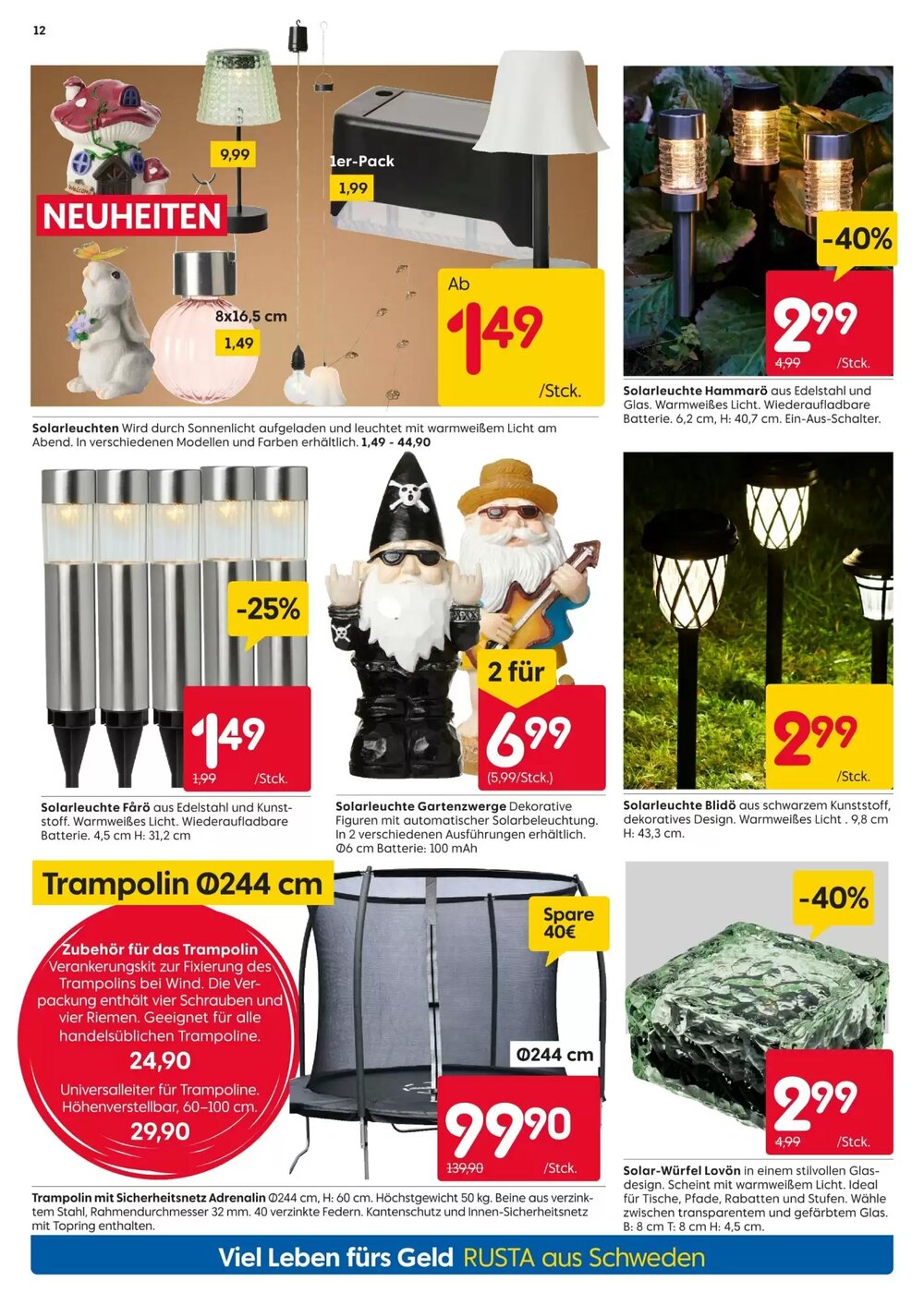 Rusta Prospekt (ab 21.03.2026) zum Blättern - Seite 12