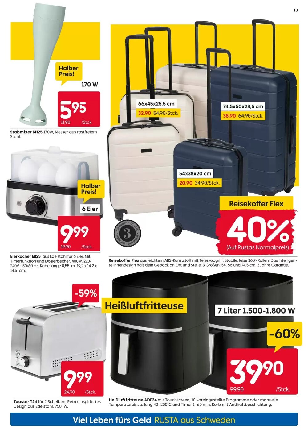 Rusta Prospekt (ab 21.03.2026) zum Blättern - Seite 13