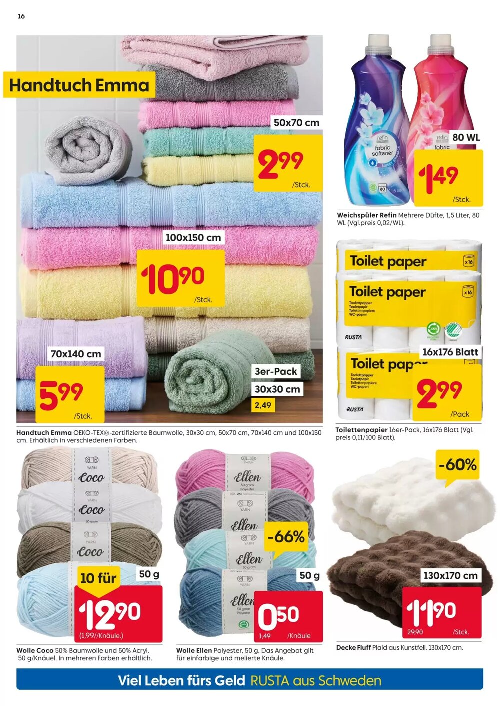 Rusta Prospekt (ab 21.03.2026) zum Blättern - Seite 16