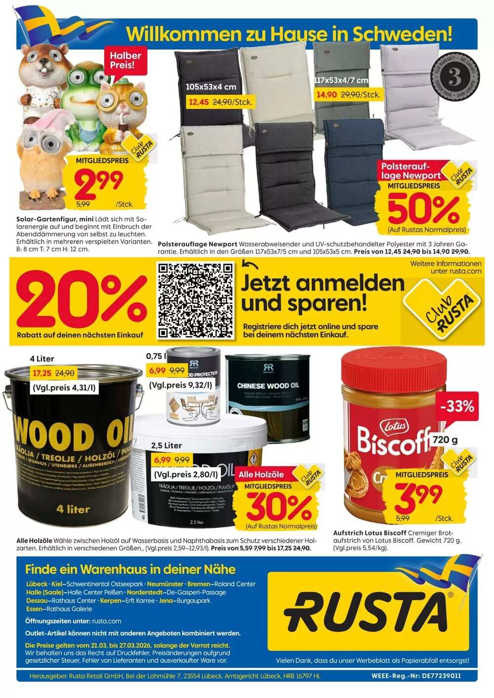 Rusta Prospekt (ab 21.03.2026) zum Blättern - Seite 18