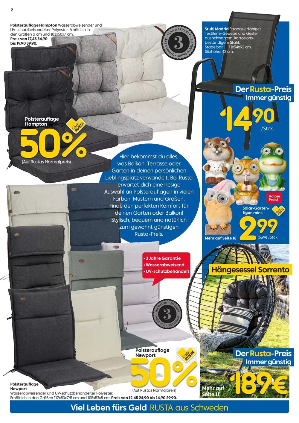 Rusta Prospekt (ab 21.03.2026) zum Blättern - Seite 2