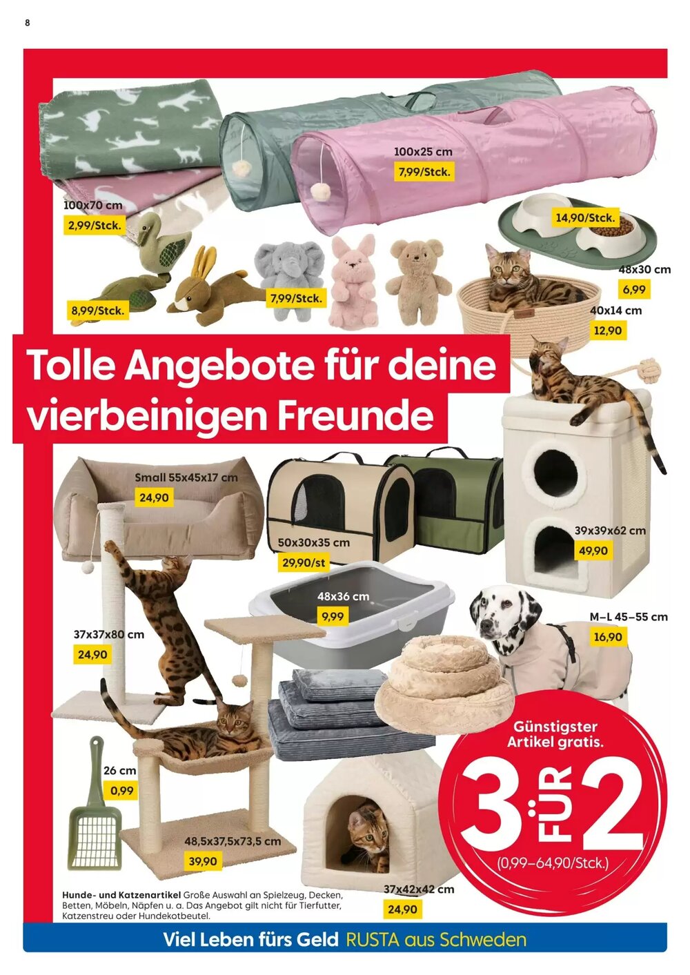 Rusta Prospekt (ab 21.03.2026) zum Blättern - Seite 8