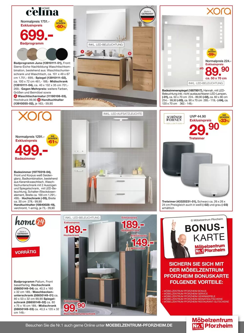 Möbelzentrum Pforzheim Prospekt (ab 21.03.2026) zum Blättern - Seite 17