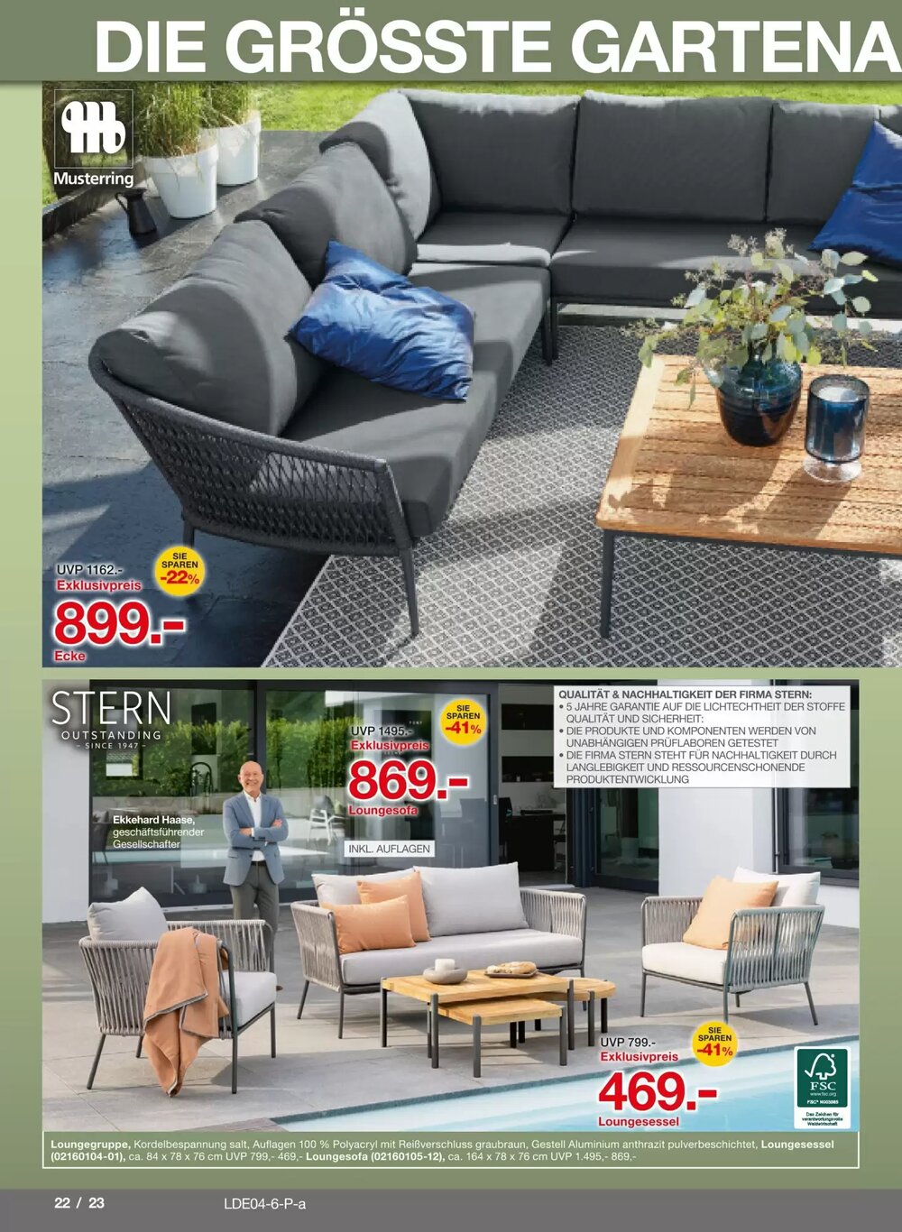 Möbelzentrum Pforzheim Prospekt (ab 21.03.2026) zum Blättern - Seite 22