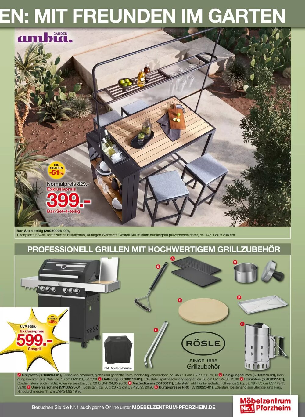 Möbelzentrum Pforzheim Prospekt (ab 21.03.2026) zum Blättern - Seite 25