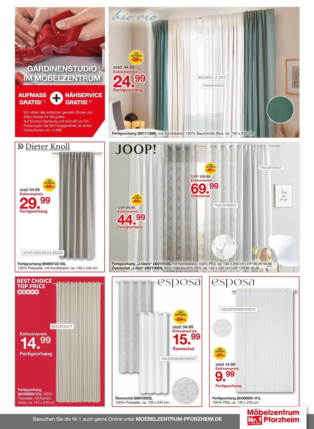 Möbelzentrum Pforzheim Prospekt (ab 21.03.2026) zum Blättern - Seite 27