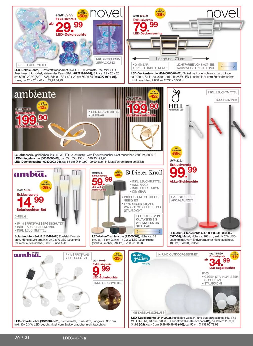 Möbelzentrum Pforzheim Prospekt (ab 21.03.2026) zum Blättern - Seite 30