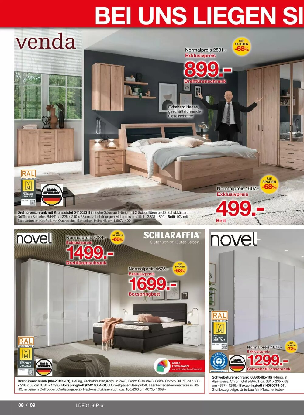 Möbelzentrum Pforzheim Prospekt (ab 21.03.2026) zum Blättern - Seite 8