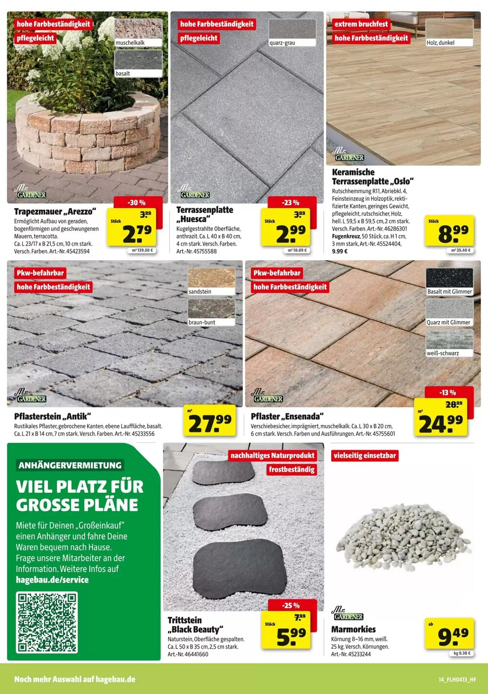 Hagebau Prospekt (ab 21.03.2026) zum Blättern - Seite 14