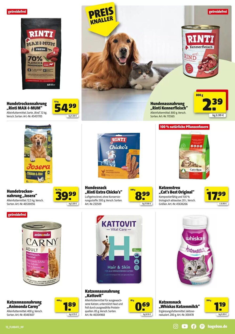 Hagebau Prospekt (ab 21.03.2026) zum Blättern - Seite 15