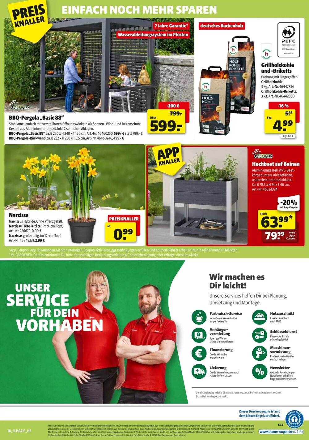 Hagebau Prospekt (ab 21.03.2026) zum Blättern - Seite 16