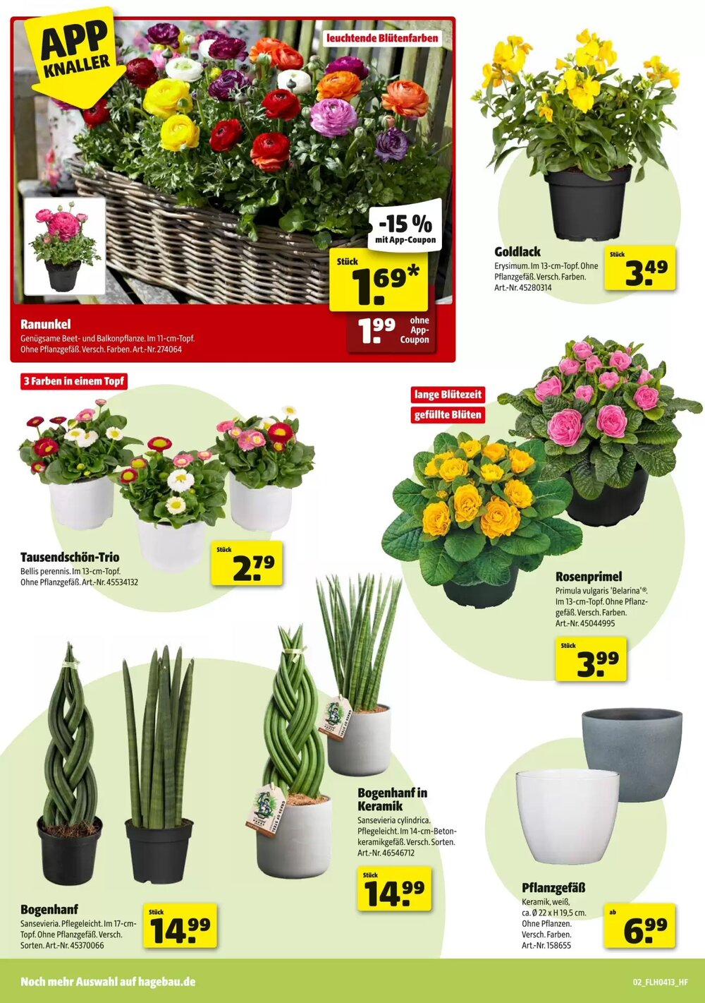 Hagebau Prospekt (ab 21.03.2026) zum Blättern - Seite 2