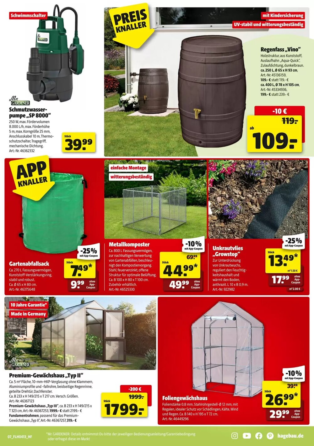 Hagebau Prospekt (ab 21.03.2026) zum Blättern - Seite 7