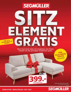 Segmüller Prospekt (ab 21.03.2026) zum Blättern