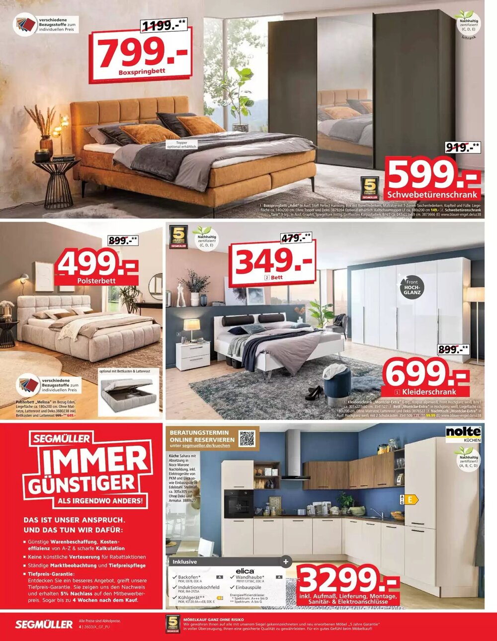 Segmüller Prospekt (ab 21.03.2026) zum Blättern - Seite 4