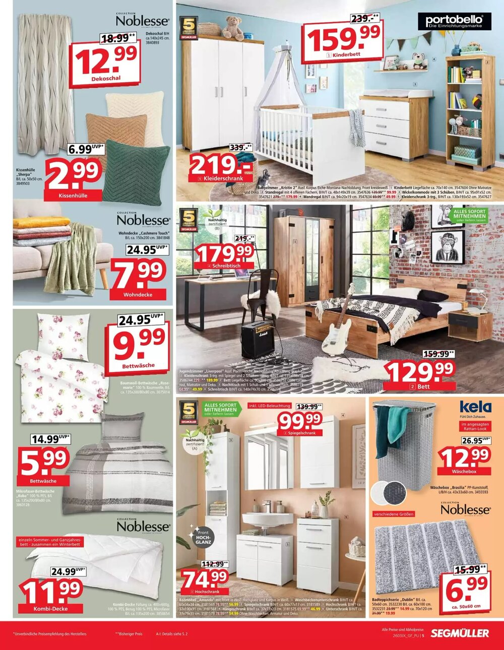 Segmüller Prospekt (ab 21.03.2026) zum Blättern - Seite 5